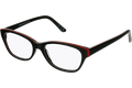 meineBrille 04-69030-02, Schwarz/Rot