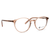 meineBrille 04-12070-02, Nude transparent glänzend Schräg rechts