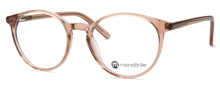 meineBrille 04-12070-02, Nude transparent glänzend