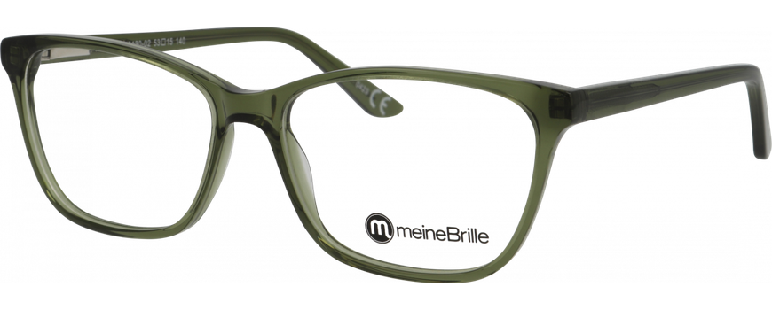 meineBrille 04-40130-02, Grün transparent 