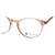 meineBrille 04-12070-02, Nude transparent glänzend Nah