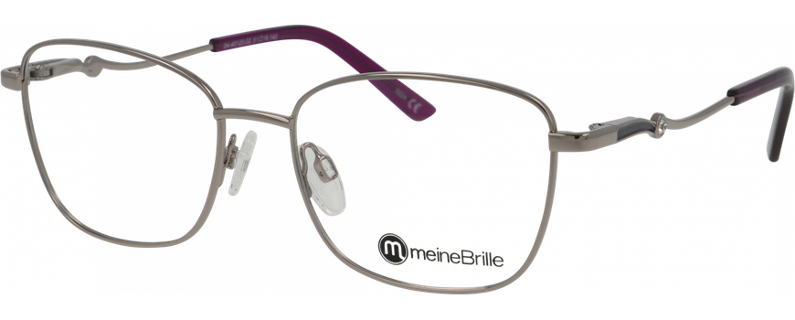 meineBrille 04-40120-02, Silber/Blaulila