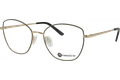 meineBrille 04-40110-02, Sandgrau/Gold glänzend